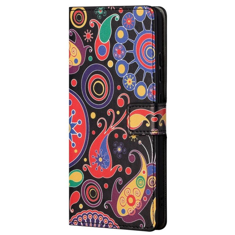 Peňaženkový Kryt Samsung Galaxy M23 5G Vzor Galaxie
