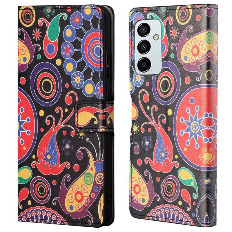 Peňaženkový Kryt Samsung Galaxy M23 5G Vzor Galaxie