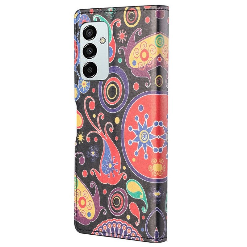 Peňaženkový Kryt Samsung Galaxy M23 5G Vzor Galaxie