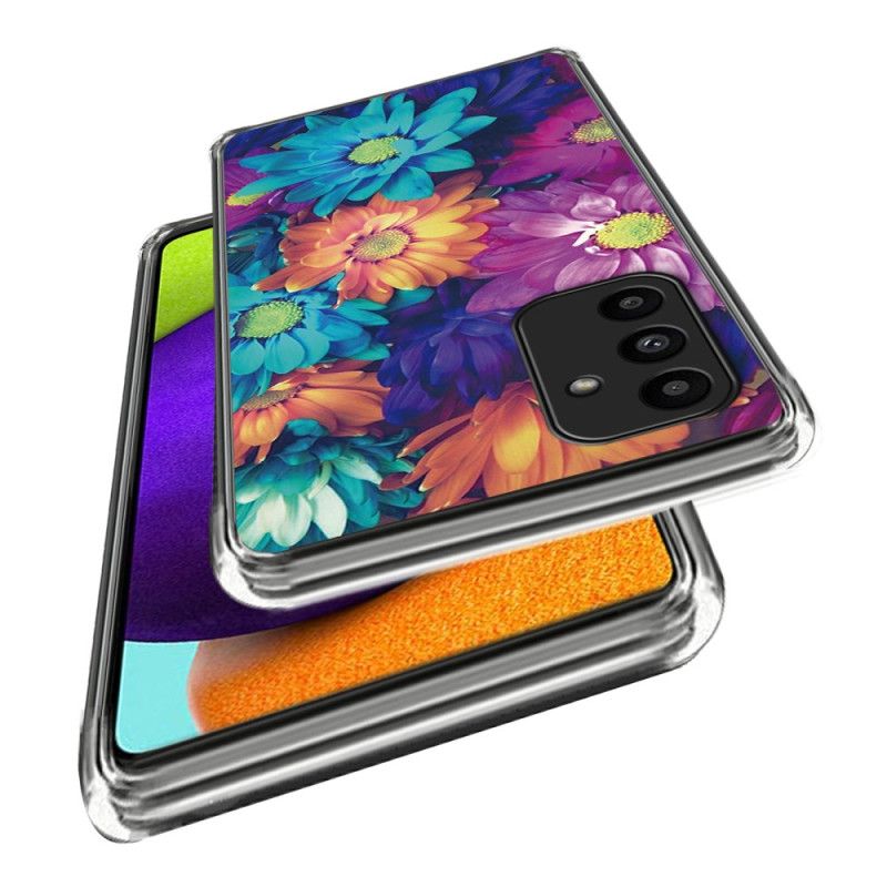 Kryt Samsung Galaxy A15 Chryzantémy