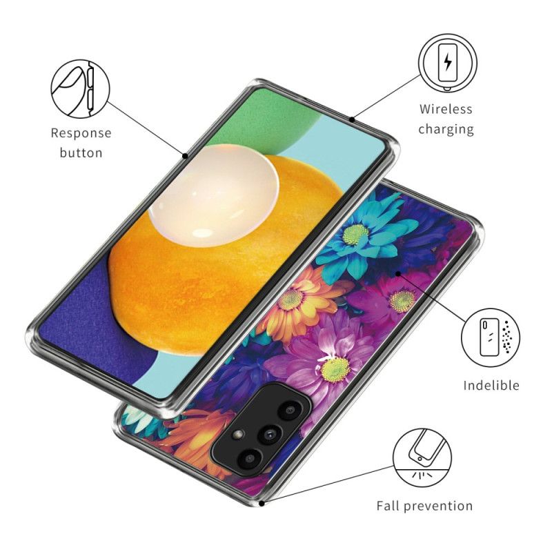 Kryt Samsung Galaxy A15 Chryzantémy
