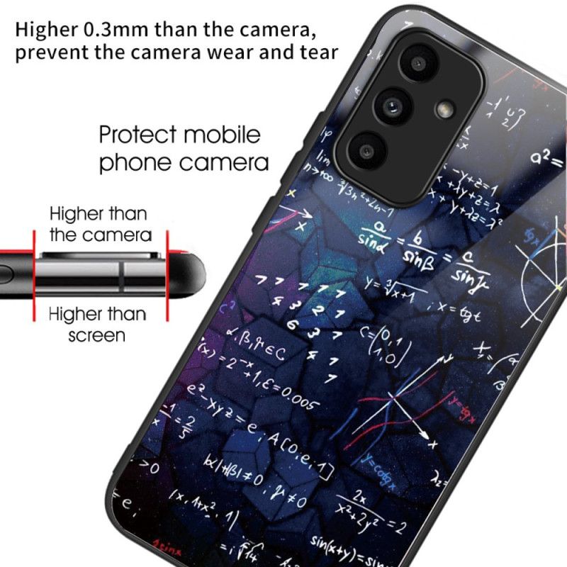 Kryt Samsung Galaxy A15 Rovnica Z Tvrdeného Skla