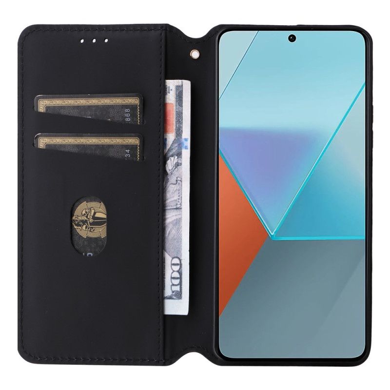 Kožené Puzdro Poco X6 5g 3d Kocky