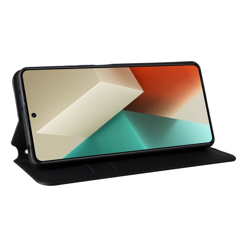 Kožené Puzdro Poco X6 5g 3d Kocky