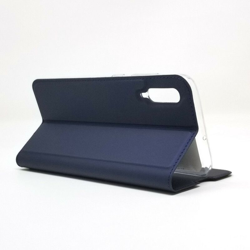 Flipové Puzdro Samsung Galaxy A70 Kožené Puzdro Magnetická Spona