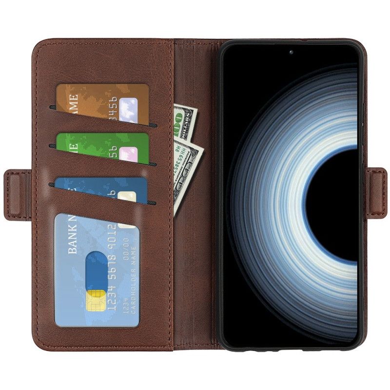 Flipové Puzdro Xiaomi 12T / 12T Pro Dvojité Zapínanie