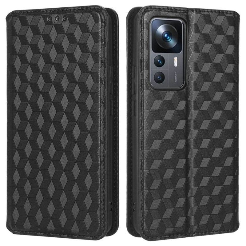 Flipové Puzdro Xiaomi 12T / 12T Pro Kožené Puzdro 3d Vzor