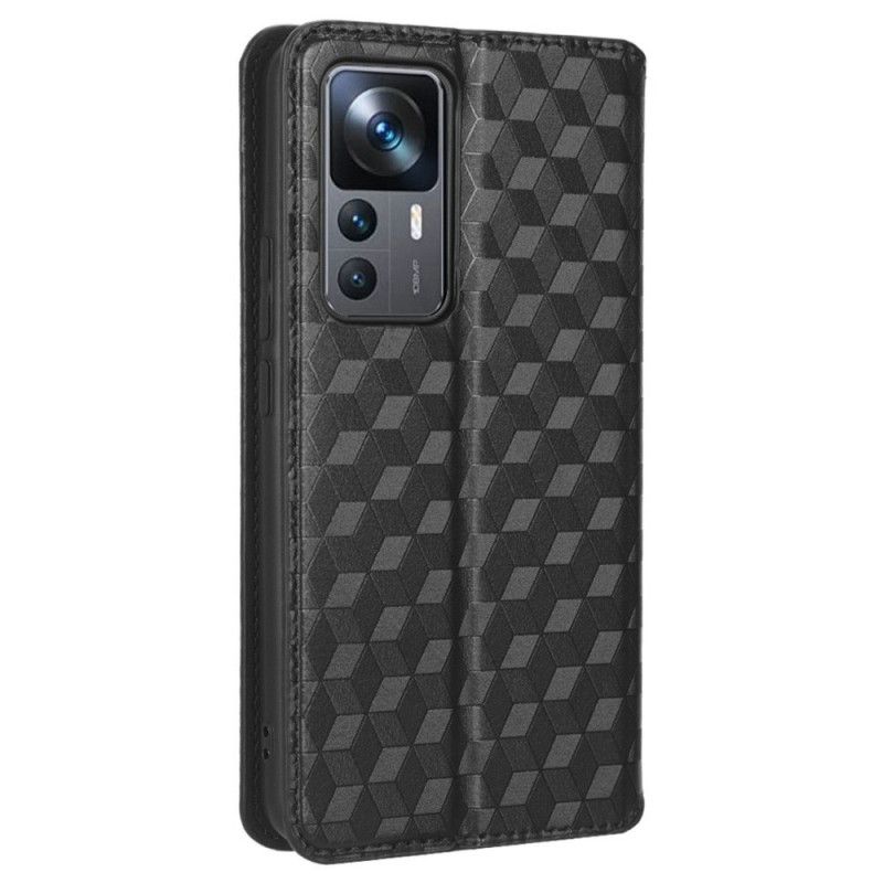 Flipové Puzdro Xiaomi 12T / 12T Pro Kožené Puzdro 3d Vzor