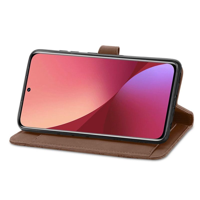 Flipové Puzdro Xiaomi 12T / 12T Pro Predné Vrecko Na Kvety