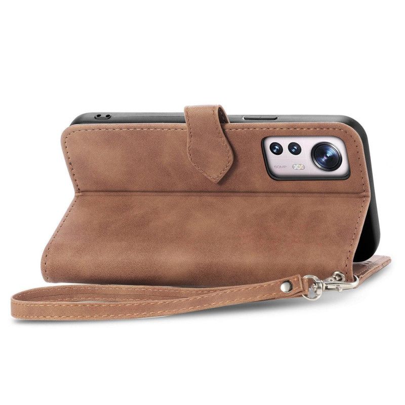 Flipové Puzdro Xiaomi 12T / 12T Pro Predné Vrecko Na Kvety