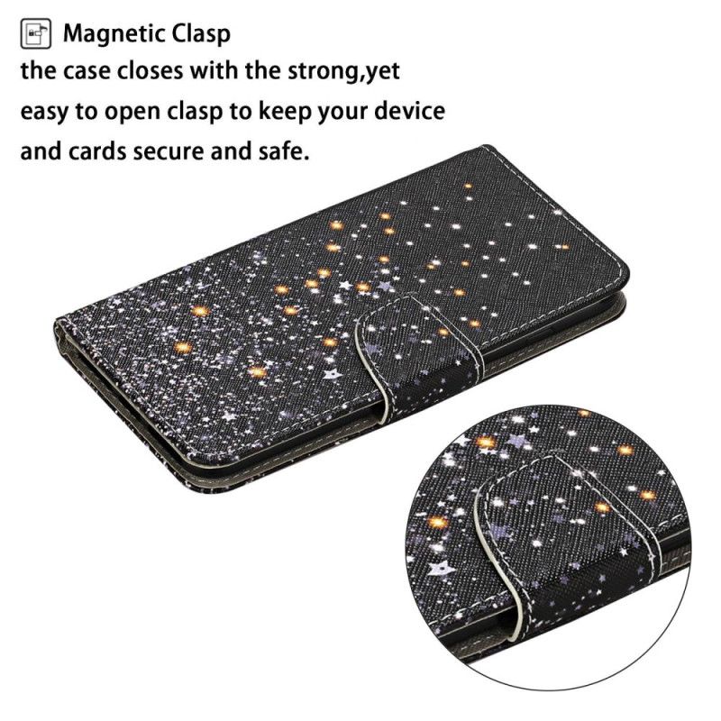 Kožené Puzdro Xiaomi 12T / 12T Pro Čierny Strappy