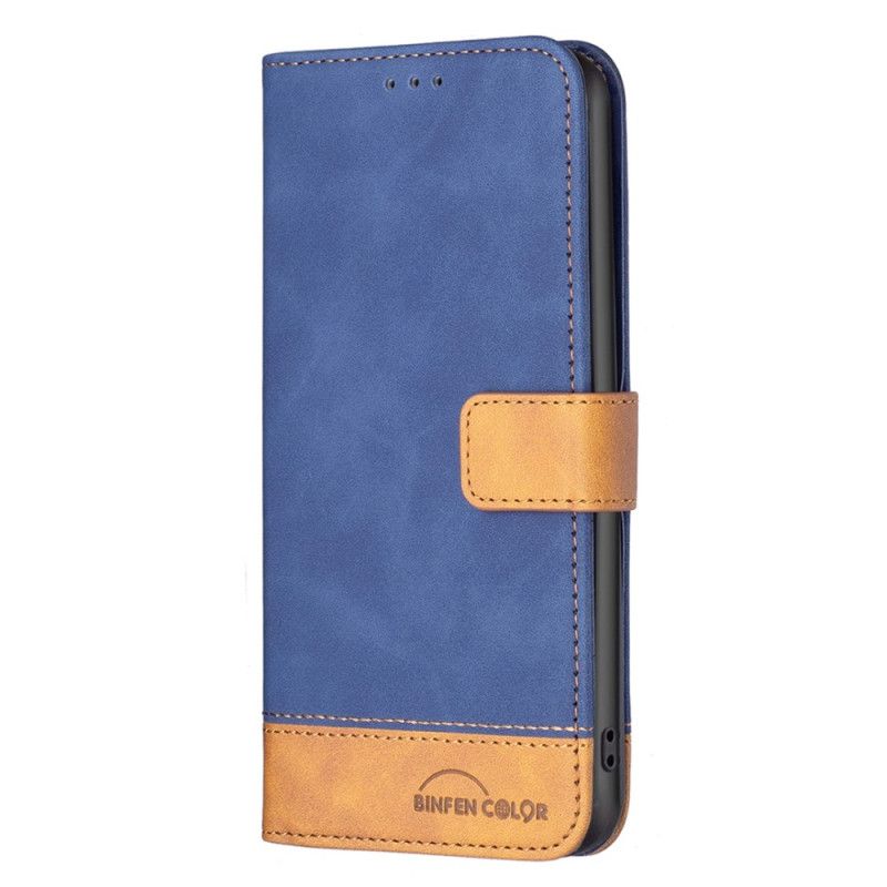 Kožené Puzdro Xiaomi 12T / 12T Pro Dvojfarebná Binfen Color