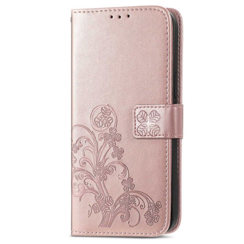 Kožené Puzdro Xiaomi 12T / 12T Pro Malé Remienkové Kvety
