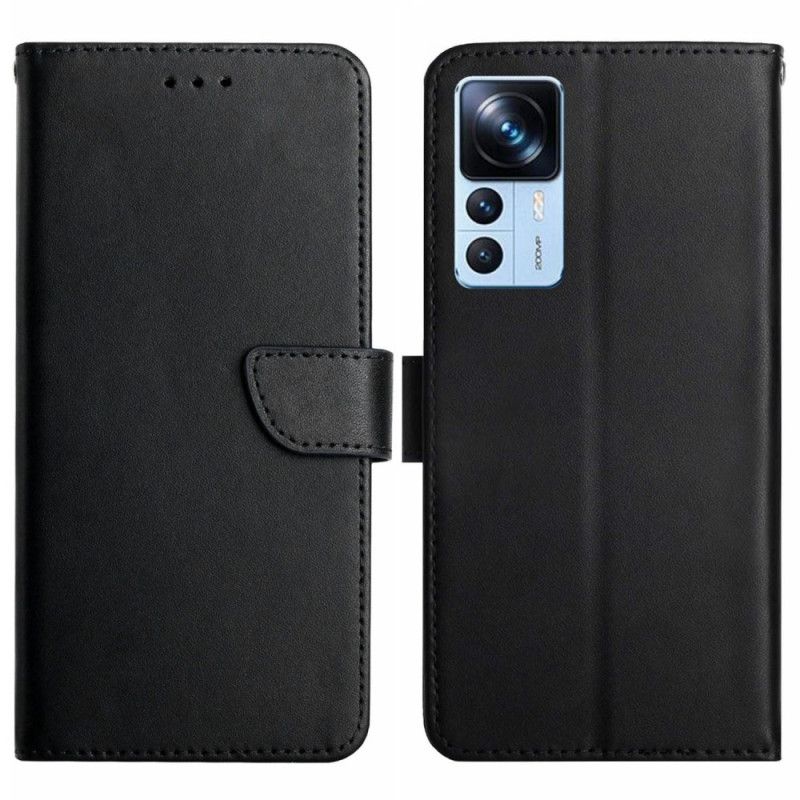 Kožené Puzdro Xiaomi 12T / 12T Pro Pravá Koža Nappa