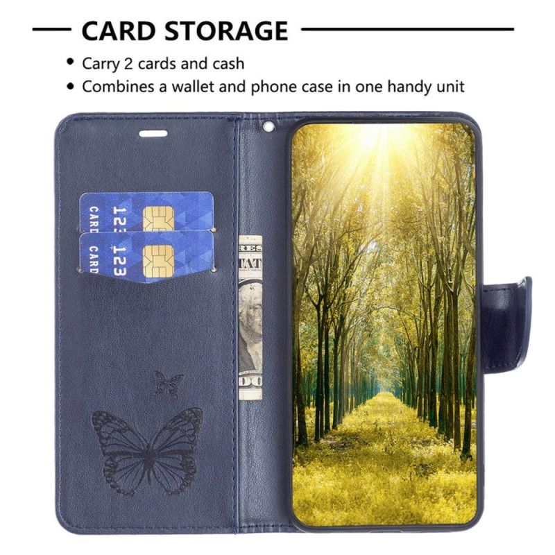 Kožené Puzdro Xiaomi 12T / 12T Pro Tangá Butterflies