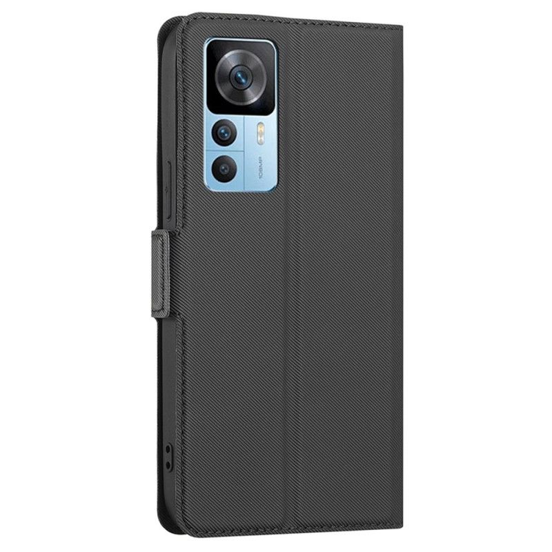 Kožené Puzdro Xiaomi 12T / 12T Pro Ultra Jemné Dvojfarebné
