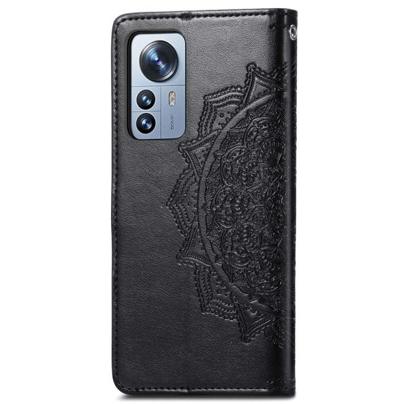 Kožené Puzdro Xiaomi 12T / 12T Pro Vintage Mandala