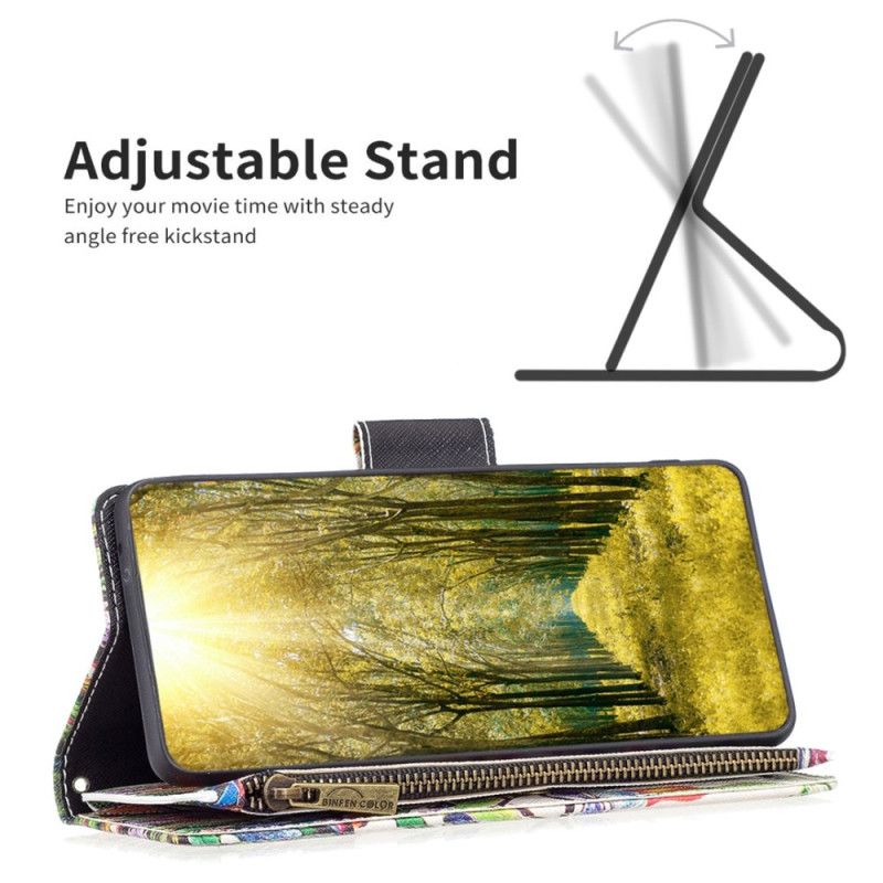 Kožené Puzdro Xiaomi 12T / 12T Pro Vrecko Na Stromček Na Zips