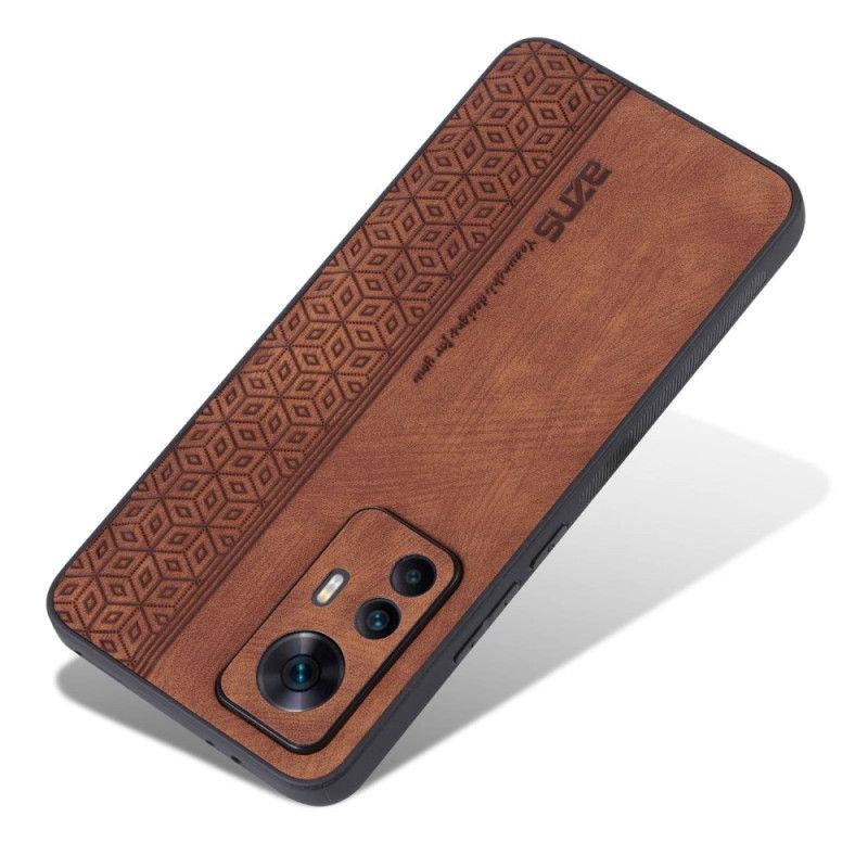 Kryt Xiaomi 12T / 12T Pro Kožený Efekt Azns