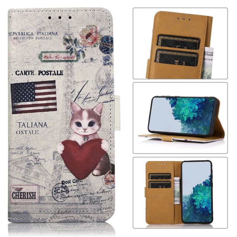 Peňaženkový Kryt Xiaomi 12T / 12T Pro Cestovateľ Cat