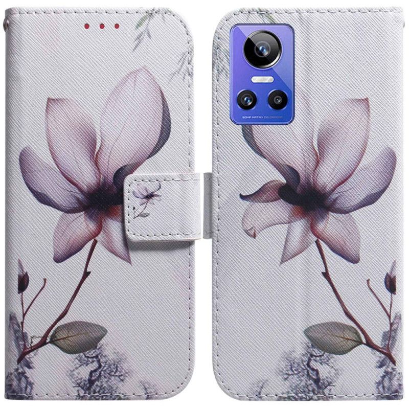 Kožené Puzdro Realme GT Neo 3 Prchavý Kvet