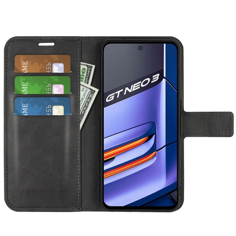 Kožené Puzdro Realme GT Neo 3 Umelá Koža A Silikón