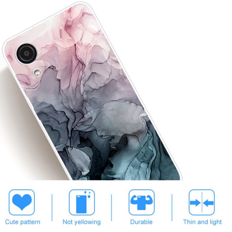 Kryt Samsung Galaxy A03 Core Farebný Mramor
