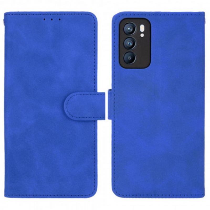 Peňaženkový Kryt Oppo Reno 6 5G Dotyk Pokožky