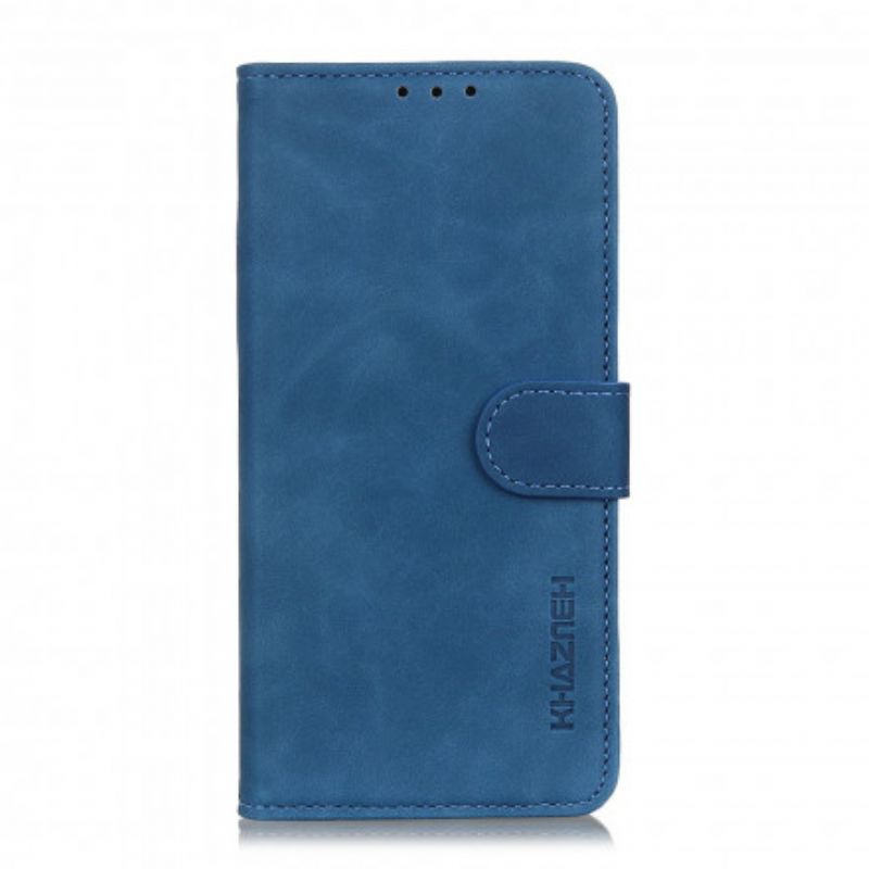 Peňaženkový Kryt Oppo Reno 6 5G Khazneh Vintage Kožený Efekt
