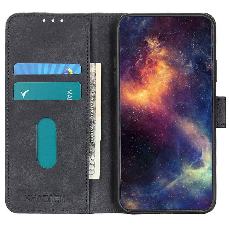 Flipové Puzdro Realme GT2 Pro Khazneh Vintage Kožený Efekt