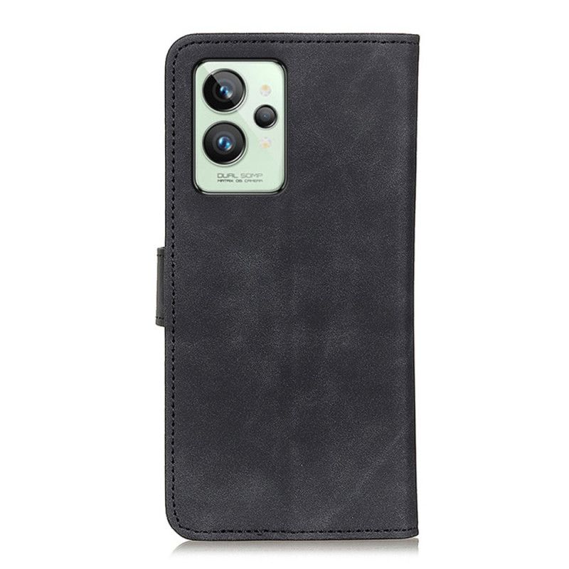 Flipové Puzdro Realme GT2 Pro Khazneh Vintage Kožený Efekt