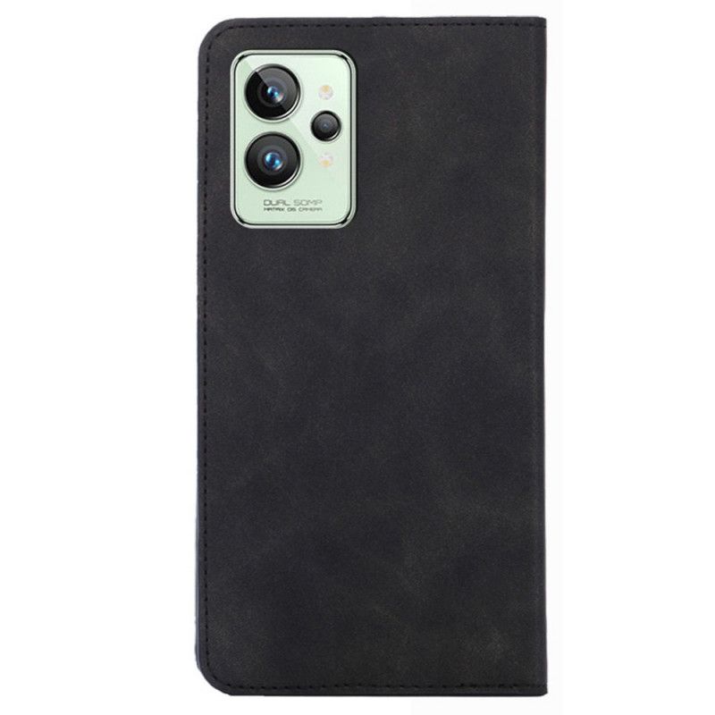 Flipové Puzdro Realme GT2 Pro Kožené Puzdro Dotyk Pokožky