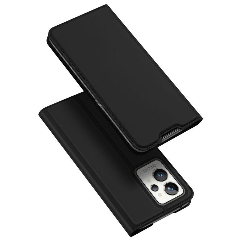 Flipové Puzdro Realme GT2 Pro Kožené Puzdro Skin-pro Series Dux Ducis