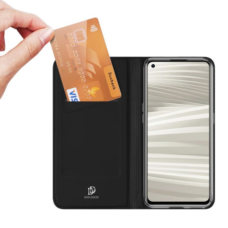Flipové Puzdro Realme GT2 Pro Kožené Puzdro Skin-pro Series Dux Ducis