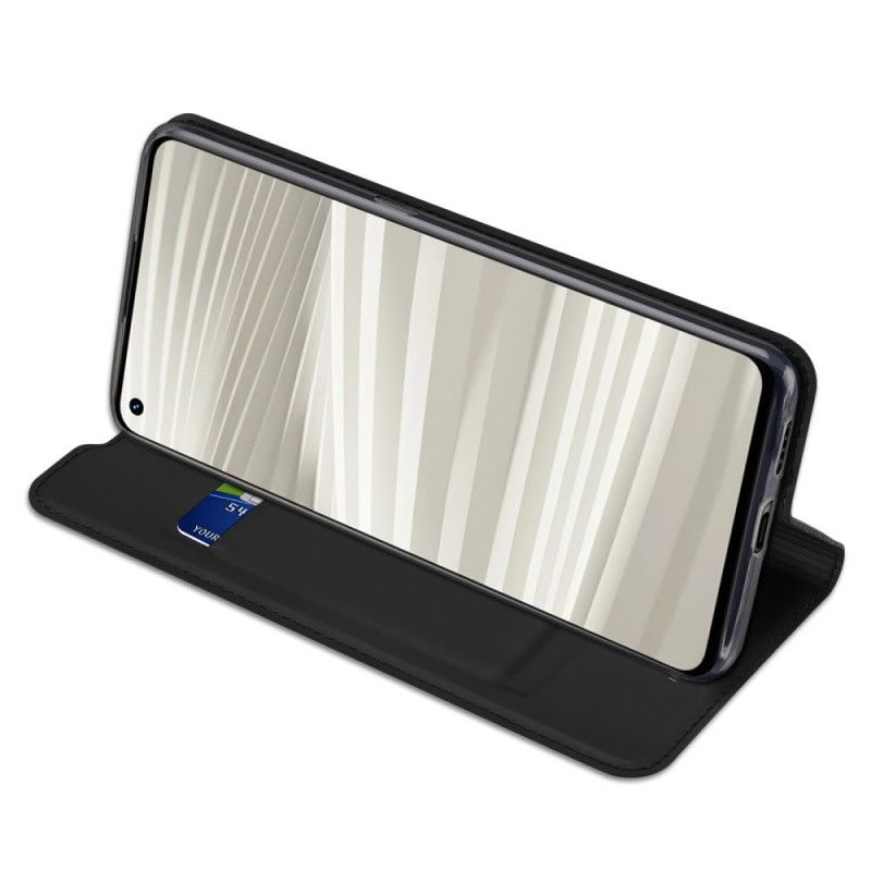 Flipové Puzdro Realme GT2 Pro Kožené Puzdro Skin-pro Series Dux Ducis