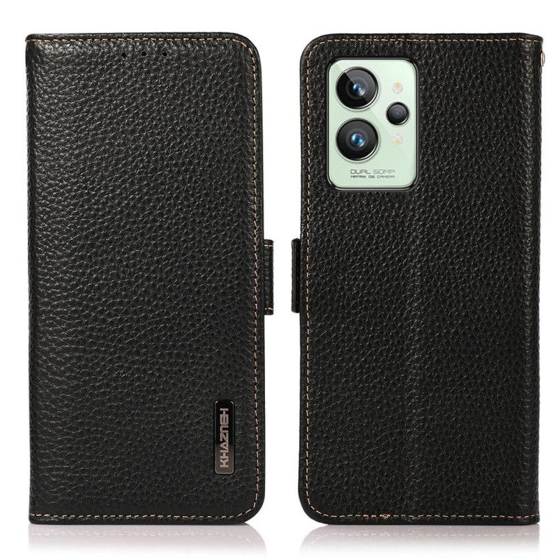Kožené Puzdro Realme GT2 Pro Liči Koža Khazneh Rfid
