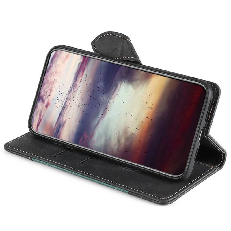 Peňaženkový Kryt Poco X5 Pro 5G Dvojfarebná Kvetinová
