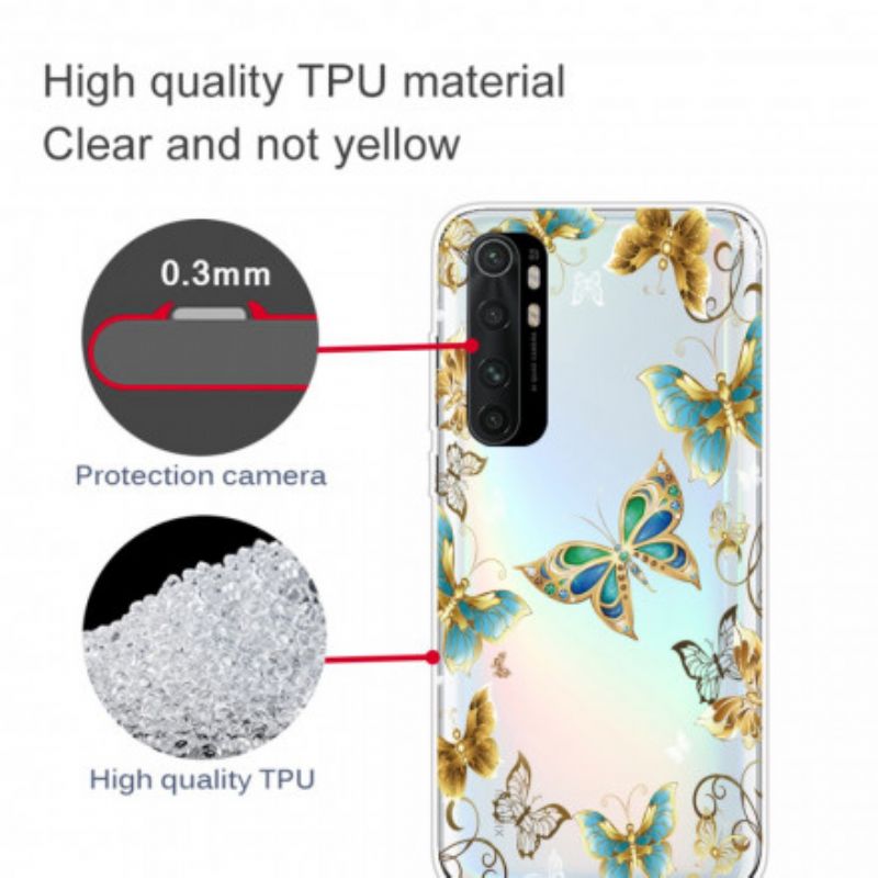 Kryt Xiaomi Mi Note 10 Lite Let Motýľov
