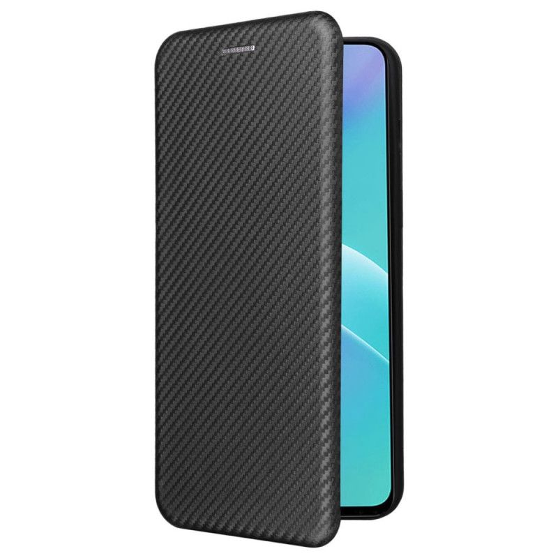 Flipové Puzdro OnePlus Nord 2T 5G Kožené Puzdro Kruhové Uhlíkové Vlákno