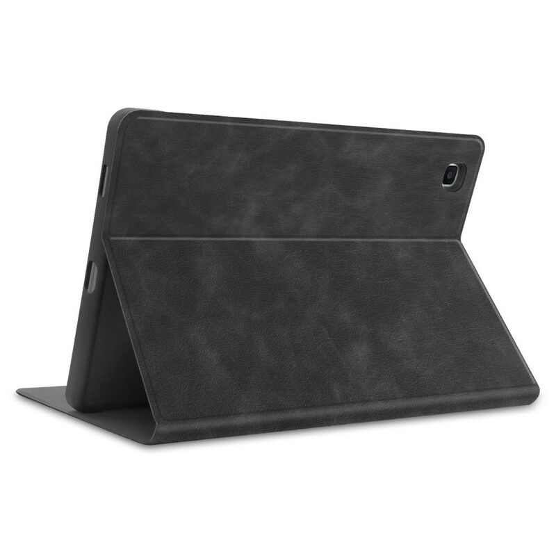 Flipové Puzdro Samsung Galaxy Tab S6 Lite Držiak Dotykového Pera S Koženým Efektom