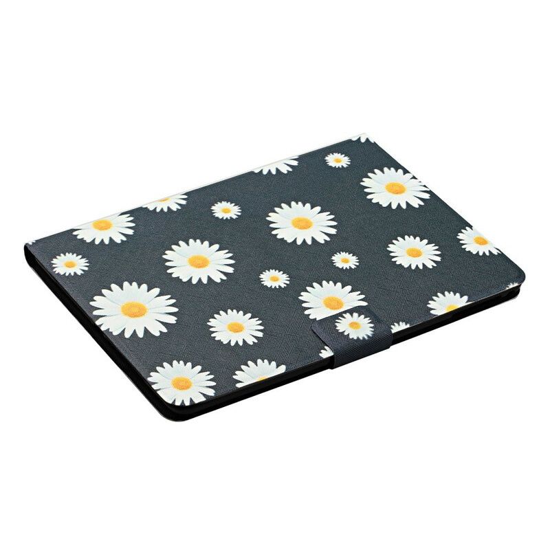Kožené Puzdro Samsung Galaxy Tab S6 Lite Kvety Kvety Kvety
