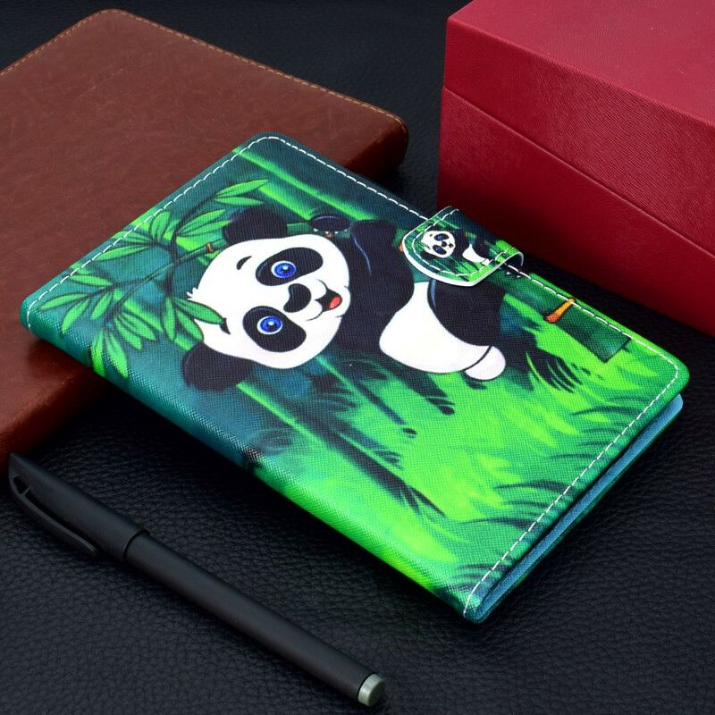 Kožené Puzdro Samsung Galaxy Tab S6 Lite Panda