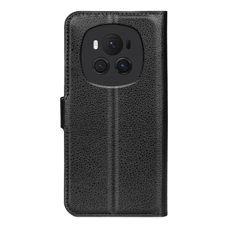 Kožené Puzdro Honor Magic 6 Pro Kryt Na Mobil Klasická Umelá Koža Litchi