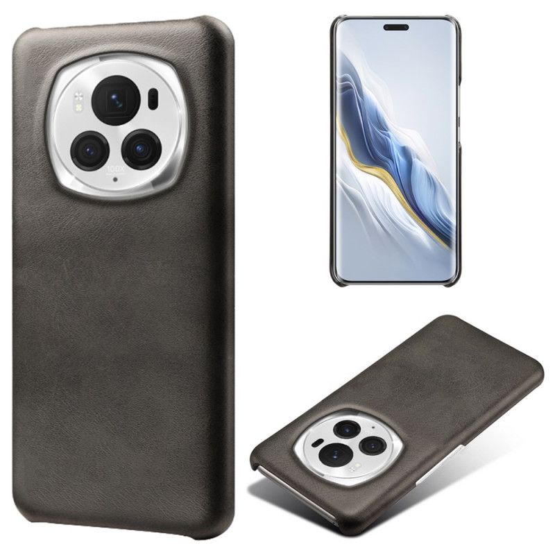 Kryt Honor Magic 6 Pro Kožený Efekt