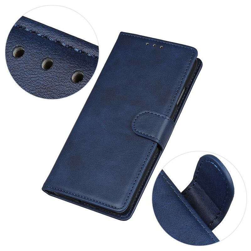 Flipové Puzdro Xiaomi Redmi Note 9S / 9 Pro Efekt Retro Matnej Kože