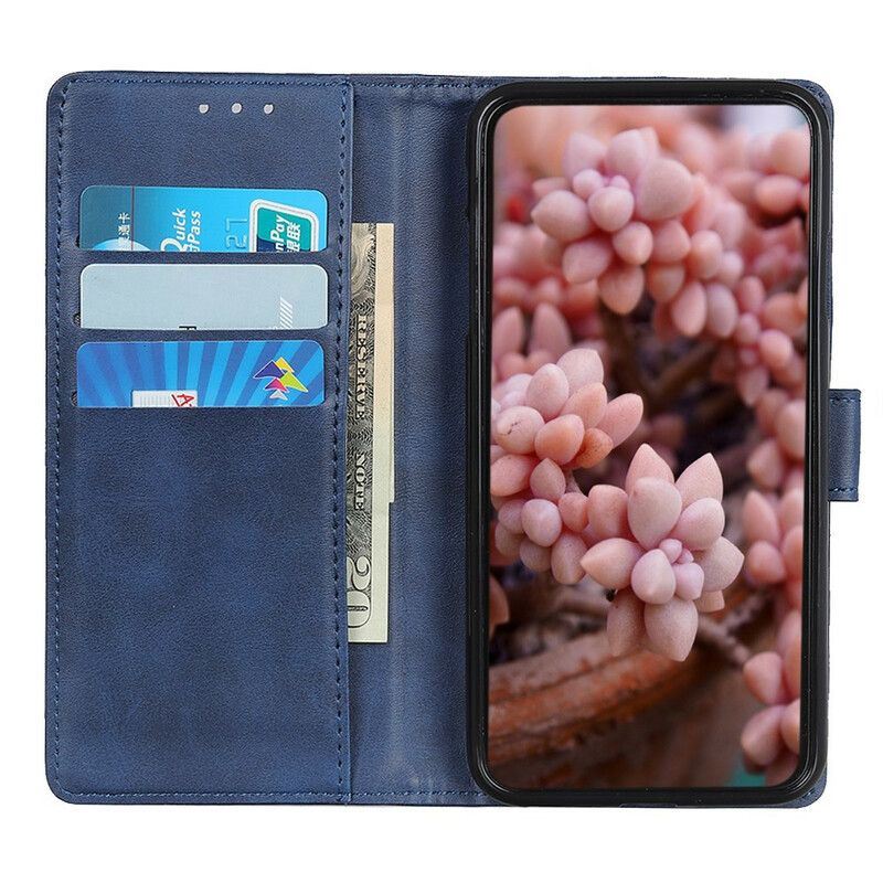 Flipové Puzdro Xiaomi Redmi Note 9S / 9 Pro Efekt Retro Matnej Kože