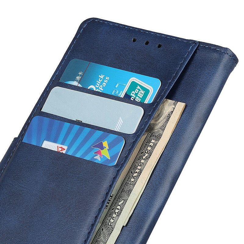 Flipové Puzdro Xiaomi Redmi Note 9S / 9 Pro Efekt Retro Matnej Kože
