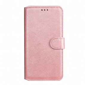 Kožené Puzdro Xiaomi Redmi Note 9S / 9 Pro Klasický Kožený Štýl