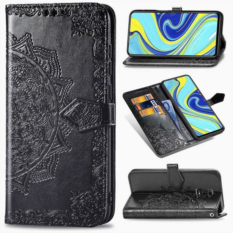 Kožené Puzdro Xiaomi Redmi Note 9S / 9 Pro Mandala V Stredoveku