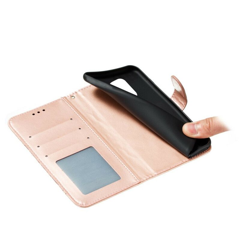 Kožené Puzdro Xiaomi Redmi Note 9S / 9 Pro Plná Mandala